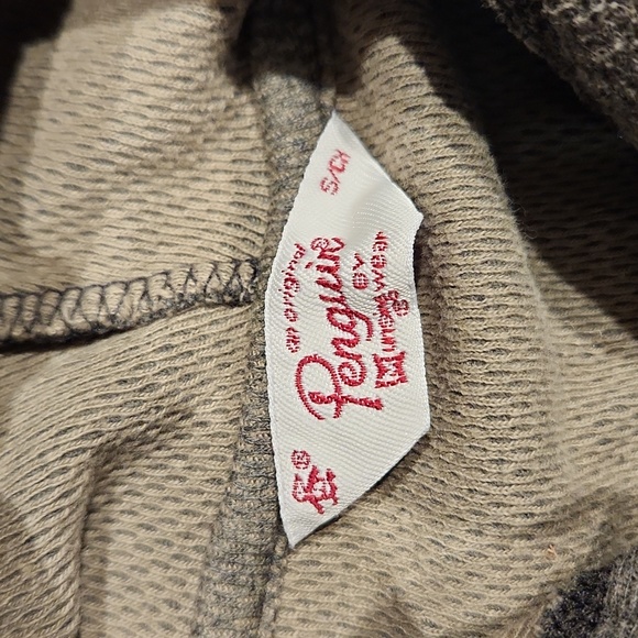 Penguin by using wear Women's sz S Sweatshirt w/hoodie zippered front - Picture 3 of 5